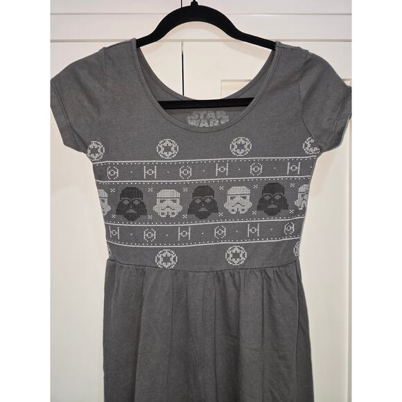 Star Wars Her Universe XS Gray Cotton Dress - Picture 3 of 11